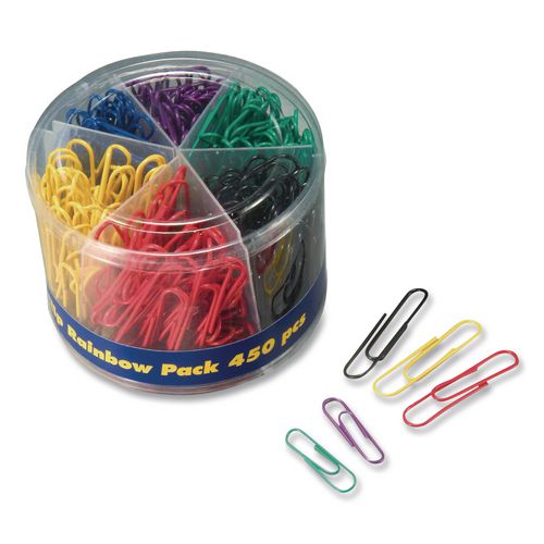 Assorted+Size+Paper+Clips%2C+1%26quot%3B%2F1.75%26quot%3B%2C+Smooth%2C+Assorted+Colors%2C+450%2FPack
