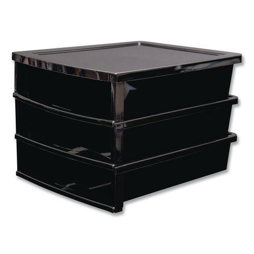 Quick+Stack+Construction+Paper+Sorter%2C+3+Compartments%2C+11+x+12.4+x+8.7%2C+Black