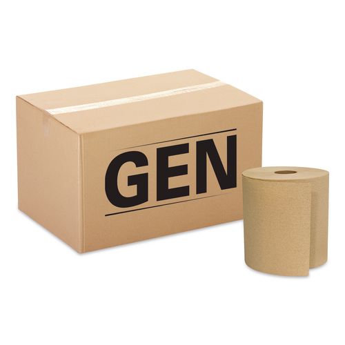 Hardwound+Roll+Towels%2C+1-Ply%2C+8%26quot%3B+x+600+ft%2C+Natural%2C+12+Rolls%2FCarton