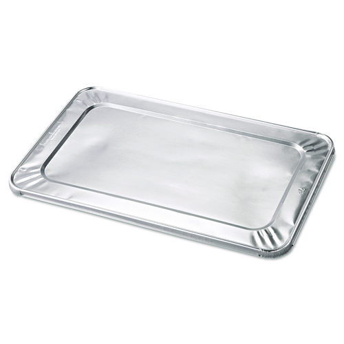 Picture of Steam Pan Foil Lids, Fits Full-Size Pan, 45 Gauge Foil, 12 x 20.81, 50/Carton