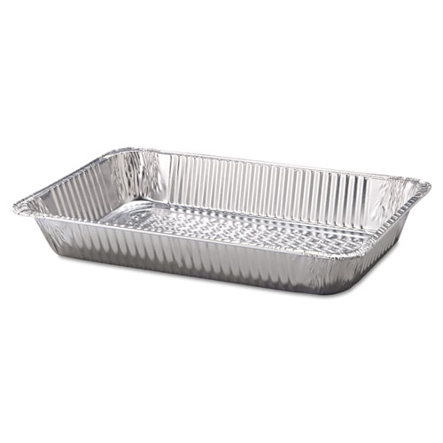 Picture of Aluminum Steam Table Pans, Full-Size Deep, 60 Gauge Foil, 3.19" Deep, 12.19 x 20.75, 50/Carton