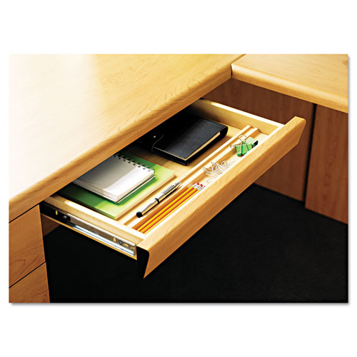 Picture of Laminate Angled Center Drawer, 22w x 15.38d x 2.5h, Harvest