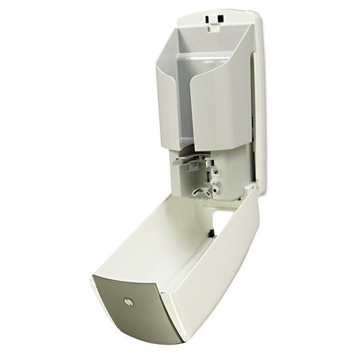 Picture of AutoFoam Touch-Free Dispenser, 1,100 mL, 5.2 x 5.25 x 10.9, White/Gray Pearl