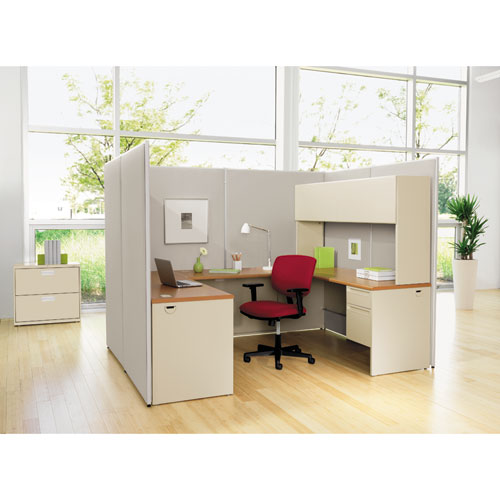 Picture of Verse Office Panel, 48w x 72h, Gray