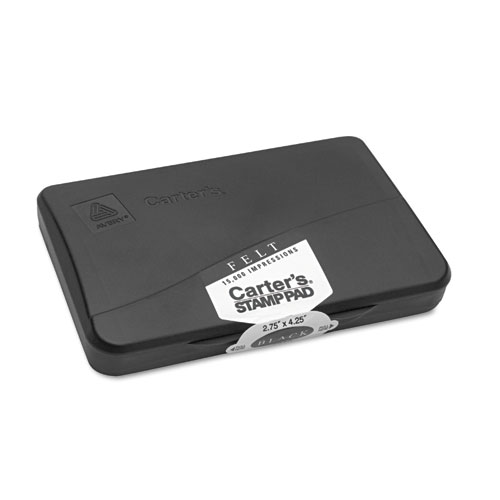 Picture of Felt Stamp Pad, 4 1/4 x 2 3/4, Black