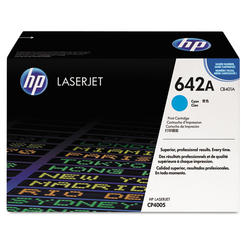 HP+642a%2C+%28cb401a%29+Cyan+Original+Laserjet+Toner+Cartridge