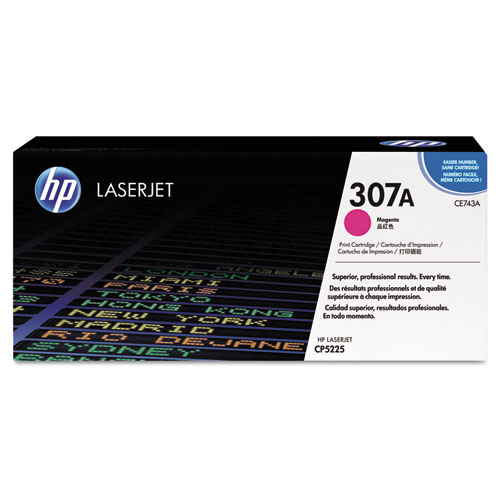 HP+307a%2C+%28ce743a%29+Magenta+Original+Laserjet+Toner+Cartridge