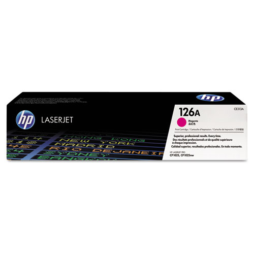 Picture of HP 126A, (CE313A) Magenta Original LaserJet Toner Cartridge