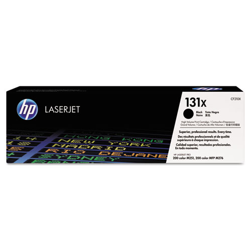 HP+131x%2C+%28cf210x%29+High-Yield+Black+Original+Laserjet+Toner+Cartridge
