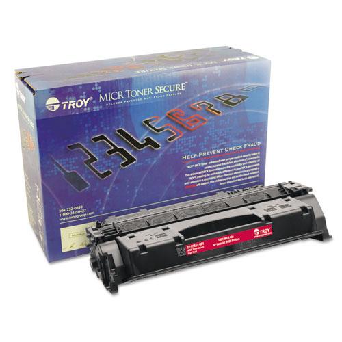 Picture of 0281551001 80X High-Yield MICR Toner Secure, Alternative for HP CF280X, Black