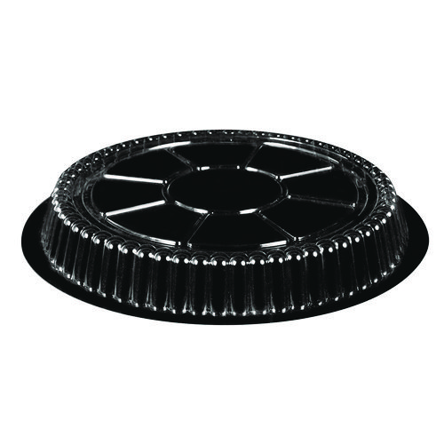 Picture of Plastic Dome Lids, Round, Fits 7" Round Pan, 7" Diameter x 0.88"h, Clear, 500/Carton