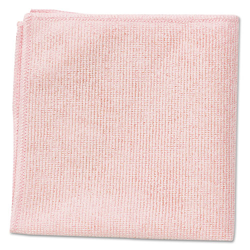 Microfiber+Cleaning+Cloths%2C+16+X+16%2C+Pink%2C+24%2Fpack
