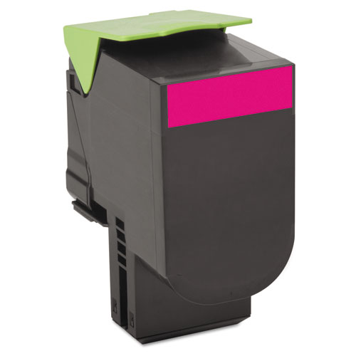 80c10m0+Return+Program+Toner%2C+1%2C000+Page-Yield%2C+Magenta