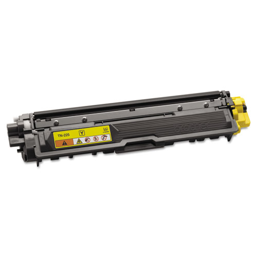 Picture of TN225Y High-Yield Toner, 2,200 Page-Yield, Yellow