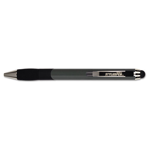 Picture of StylusPen Retractable Ballpoint Pen/Stylus, Gray