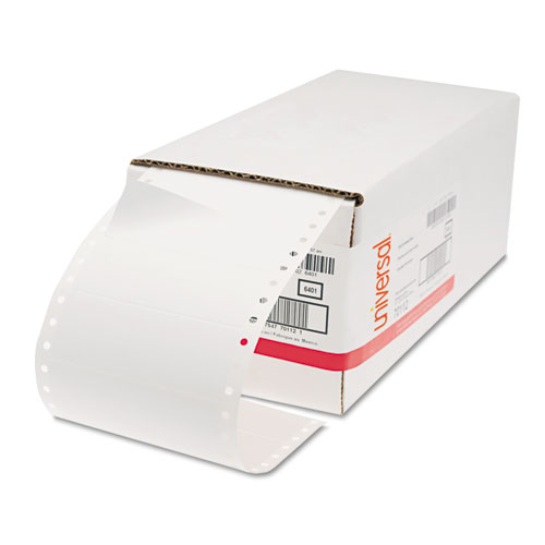 Picture of Dot Matrix Printer Labels, Dot Matrix Printers, 1.44 x 4, White, 5,000/Box