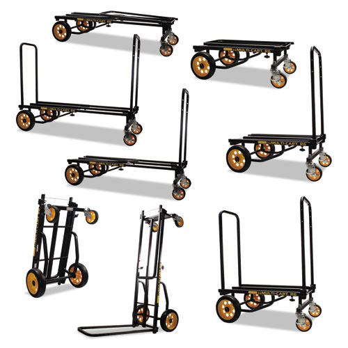 Picture of Multi-Cart 8-in-1 Cart, 500 lb Capacity, 33.25 x 17.25 x 42.5, Black