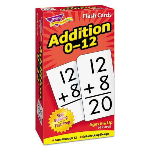 Skill+Drill+Flash+Cards%2C+Addition%2C+3+X+6%2C+Black+And+White%2C+91%2Fpack
