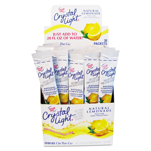 Picture of Flavored Drink Mix, Lemonade, 30 .17oz Packets/Box