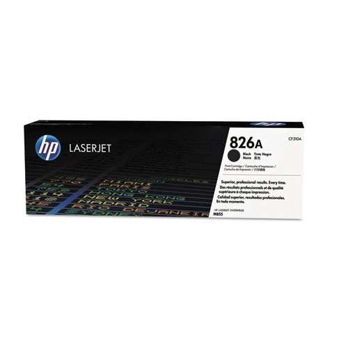 Picture of HP 826A, (CF310A) Black Original LaserJet Toner Cartridge