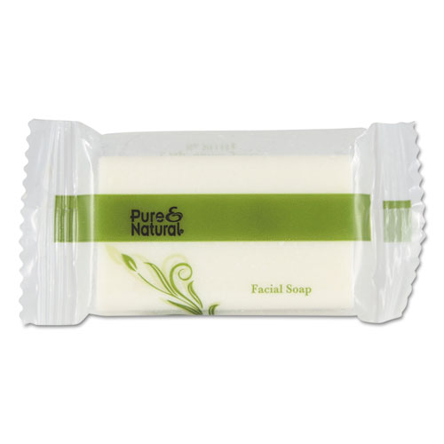 Picture of Body and Facial Soap, Fresh Scent, # 3/4 Flow Wrap Bar, 1,000/Carton