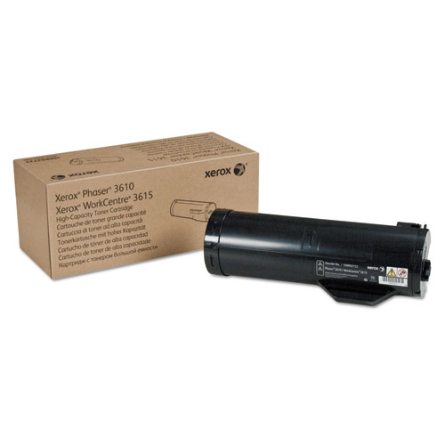 Picture of 106R02722 High-Yield Toner, 14,100 Page-Yield, Black