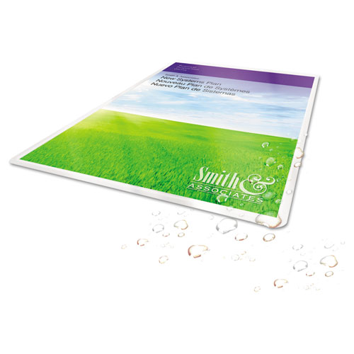 Picture of UltraClear Thermal Laminating Pouches, 3 mil, 9" x 11.5", Gloss Clear, 25/Pack