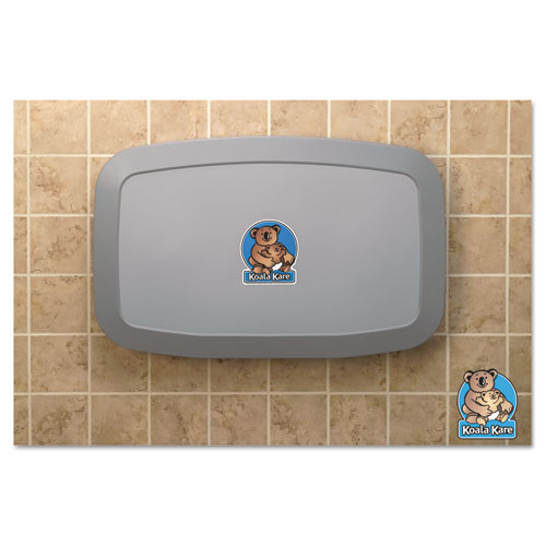 Picture of Horizontal Baby Changing Station, 35 x 22, Gray