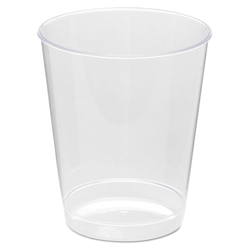 Picture of Comet Plastic Tumbler, 8 oz, Clear, Tall, 25/Pack, 20 Packs/Carton