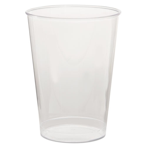 Picture of Comet Plastic Tumbler, 7 oz, Clear, Tall, 25/Pack, 20 Packs/Carton