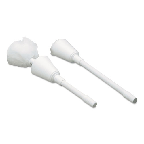 Cone+Toilet+Bowl+Mop%2C13%22+Handle%2C+5.5%22+Mop+Head%2C+White