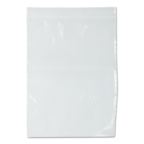 Picture of Zippit Resealable Bags, 2 mil, 9" x 12", Clear, 1,000/Carton