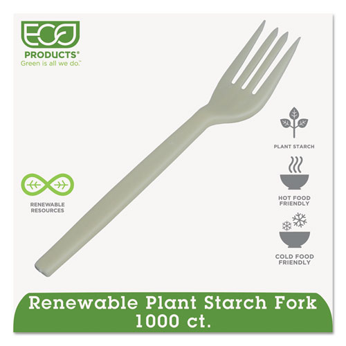 Picture of Plant Starch Fork - 7", 50/Pack, 20 Pack/Carton