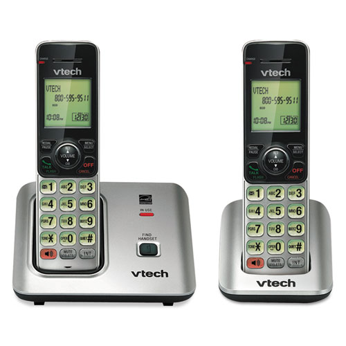 Cs6619-2+Cordless+Phone+System%2C+Base+And+1+Additional+Handset