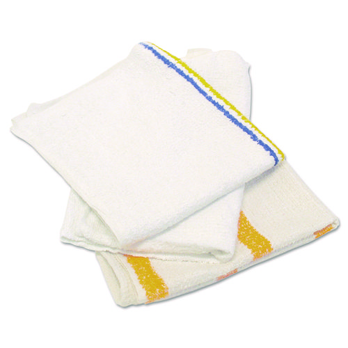 Picture of Value Counter Cloth/Bar Mop, 14 x 17, White, 25 Pounds/Bag