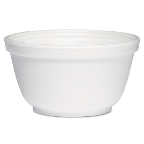 Picture of Foam Bowls, 10 oz, White, 50/Pack, 20 Packs/Carton