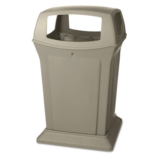 Picture of Ranger Fire-Safe Container, 45 gal, Structural Foam, Beige