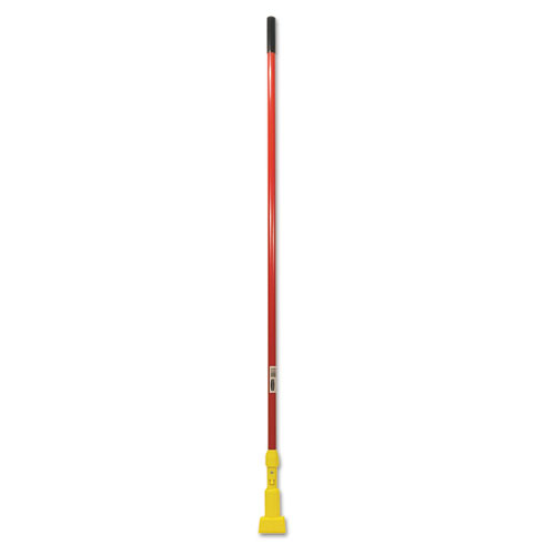 Picture of Gripper Fiberglass Mop Handle, 1" dia x 60", Red/Yellow
