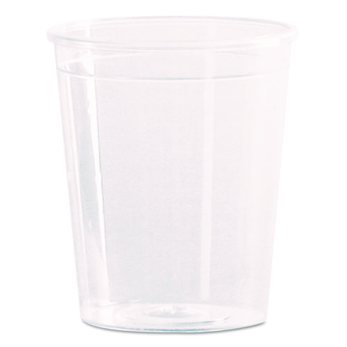 Picture of Comet Plastic Portion/Shot Glass, 2 oz, Clear, 50/Pack, 50 Packs/Carton