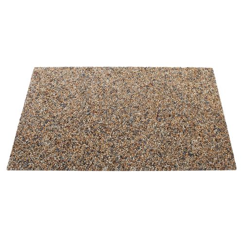 Picture of Landmark Series Aggregate Panel, For 50 gal Classic Container, 34.3 x 20.7 x 0.38, Stone, River Rock, 4/Carton