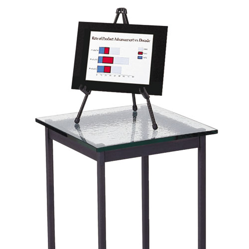 Picture of Tabletop Instant Easel, 14" High, Steel, Black