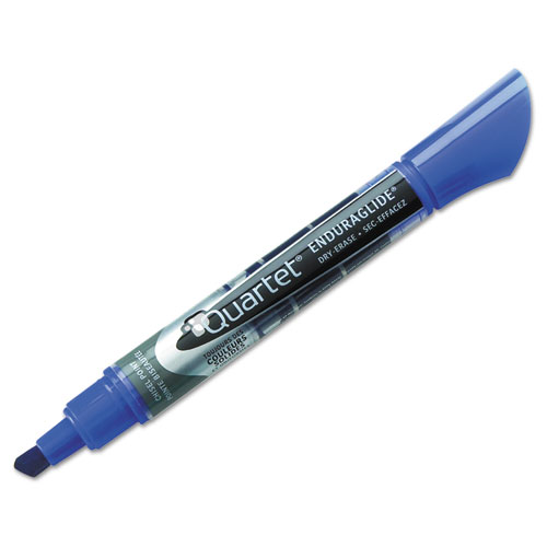 Picture of EnduraGlide Dry Erase Marker, Broad Chisel Tip, Four Assorted Colors, 12/Set