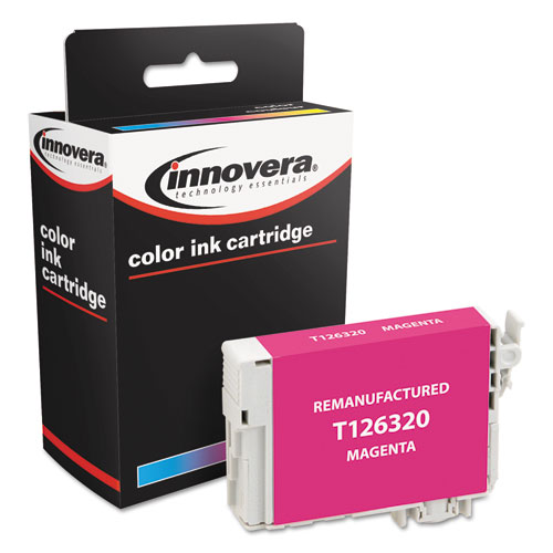 Picture of Remanufactured Magenta Ink, Replacement for 126 (T126320), 470 Page-Yield