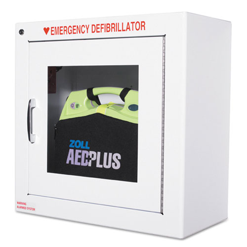 Picture of AED Wall Cabinet, 17w x 9.5d x 17h, White