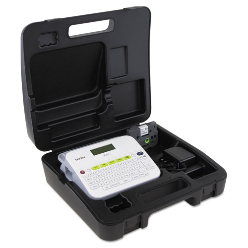 Picture of PT-D400VP Versatile, Easy-to-Use Label Maker with Carry Case and Adapter, 5 Lines, 7.5 x 7 x 2.88