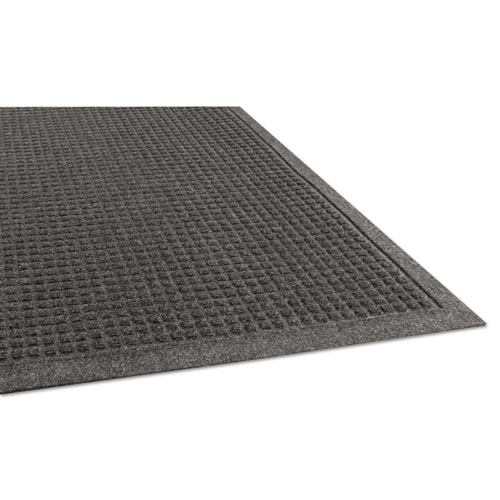 Picture of EcoGuard Indoor/Outdoor Wiper Mat, Rubber, 24 x 36, Charcoal