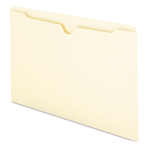 Picture of Manila File Jackets, 1-Ply Straight Tab, Legal Size, Manila, 100/Box