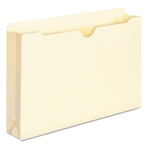 Picture of Manila File Jackets, 1-Ply Straight Tab, Legal Size, Manila, 50/Box