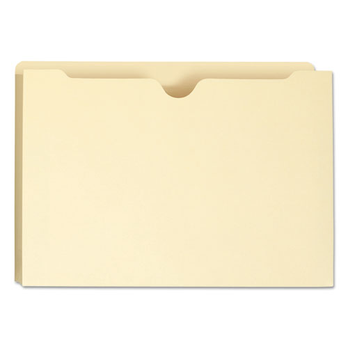 Picture of Manila File Jackets, 1-Ply Straight Tab, Legal Size, Manila, 50/Box