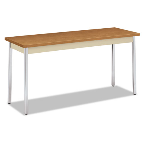 Picture of Utility Table, Rectangular, 60w x 20d x 29h, Harvest/Putty